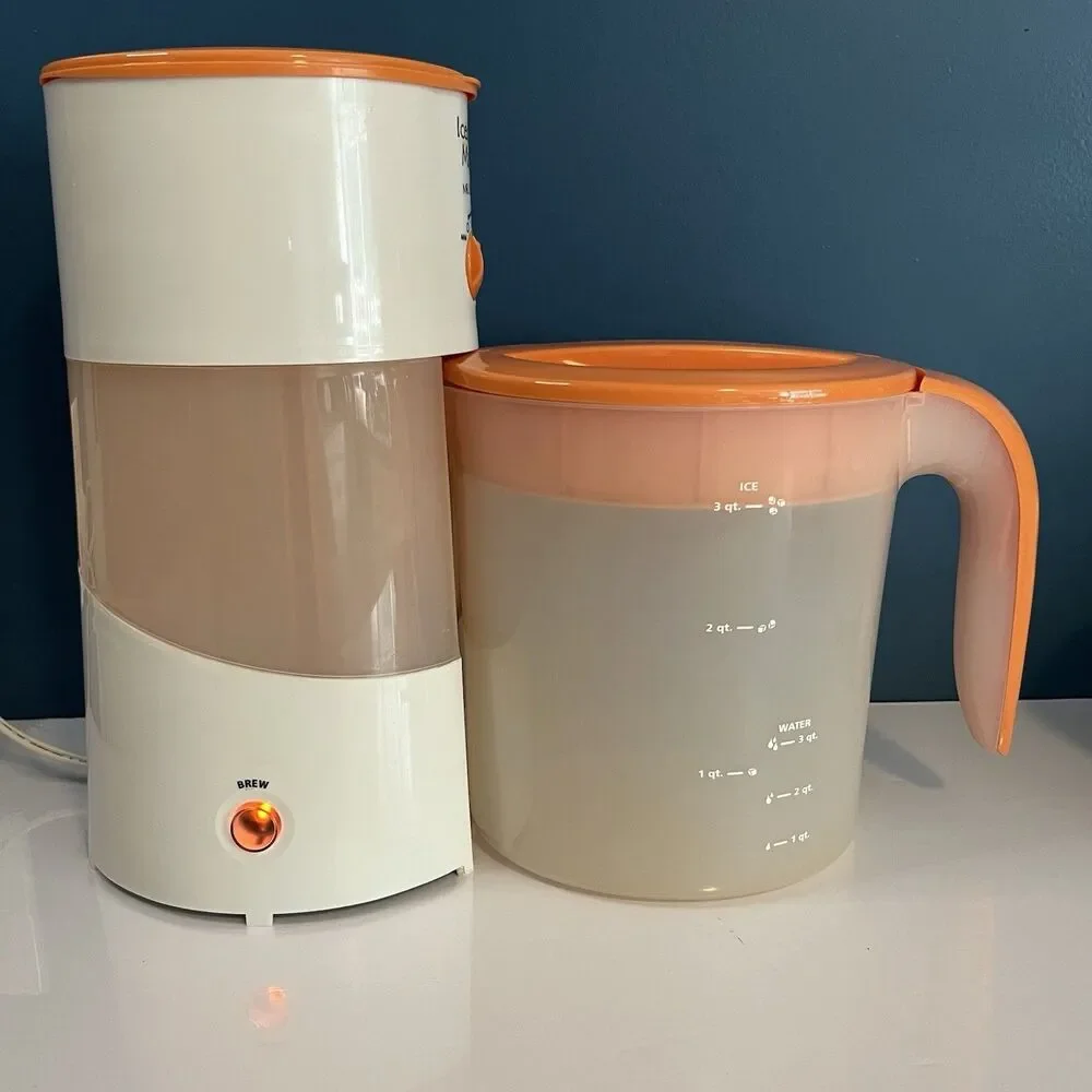Mr Coffee Iced Tea Maker 3 Quart TM70AE Orange Box + Directions Tested